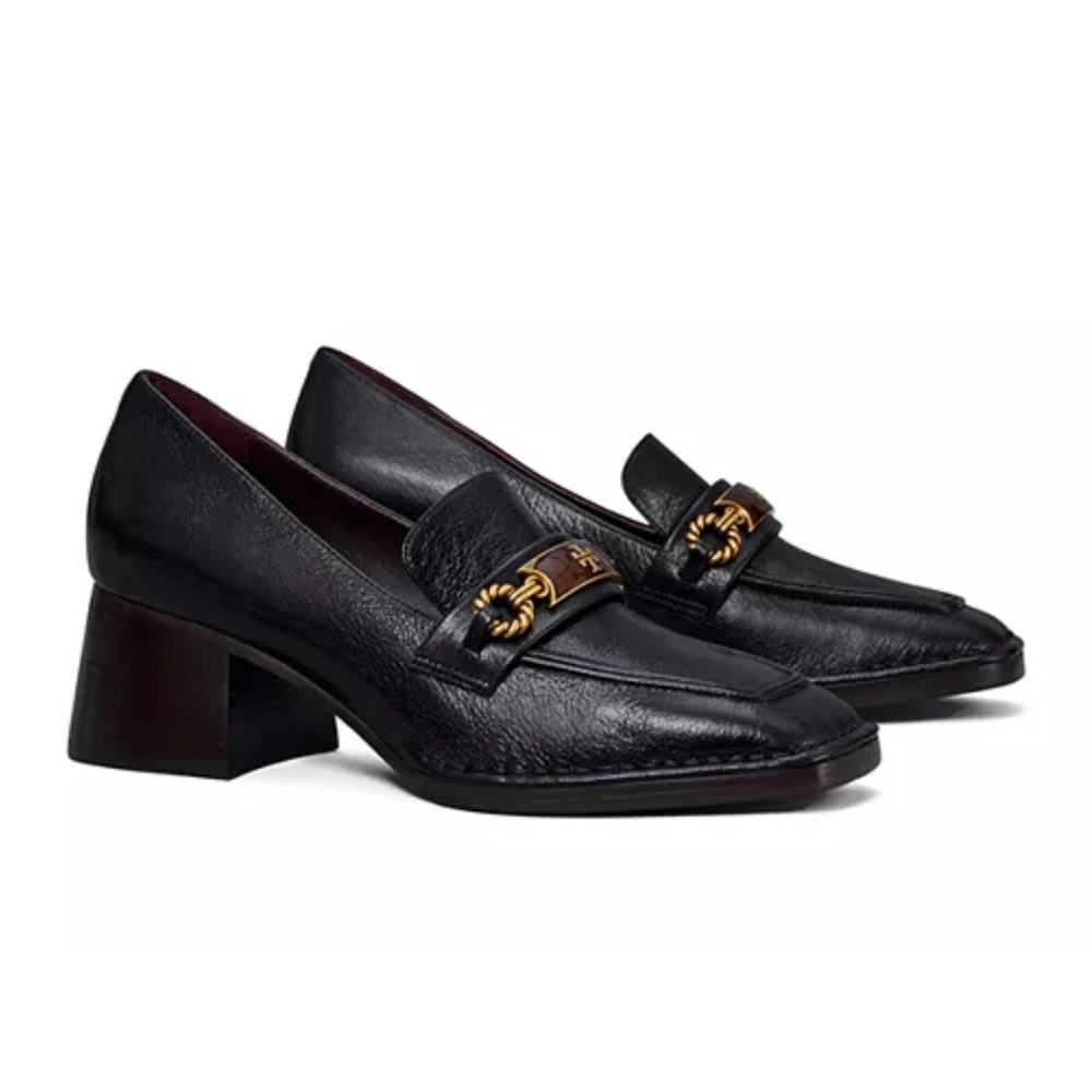 Tory Burch Perrine Heel Loafer 55 mm Perfect Black 11 M